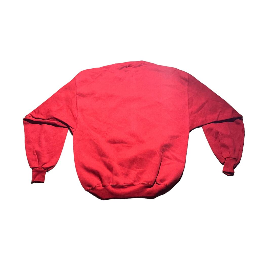 Vintage Hanes Red Blank Crewneck sweatshirt XL - Picture 3 of 4